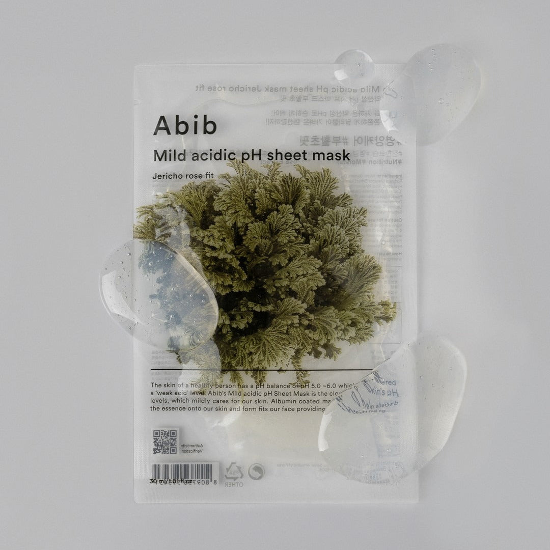 Mild Acidic Low pH Sheet Mask Jericho Rose Fit