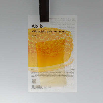 Mild Acidic Low pH Sheet Mask Honey Fit
