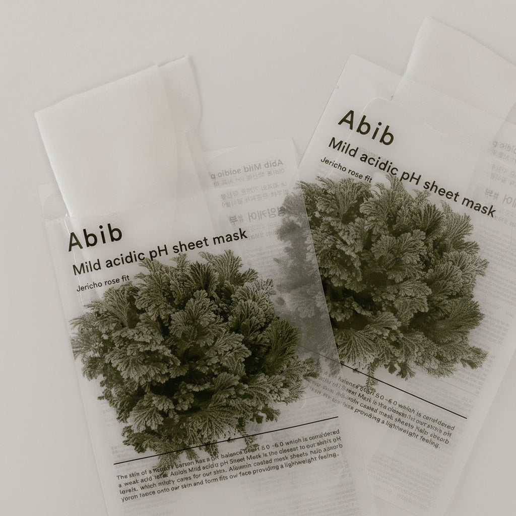 Mild Acidic Low pH Sheet Mask Jericho Rose Fit