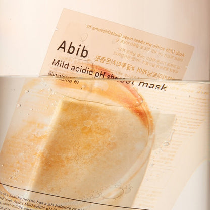 Mild Acidic Low pH Sheet Mask Glutathiosome Fit