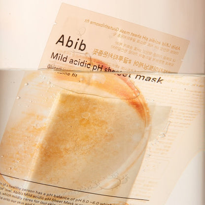 Mild Acidic Low pH Sheet Mask Glutathiosome Fit