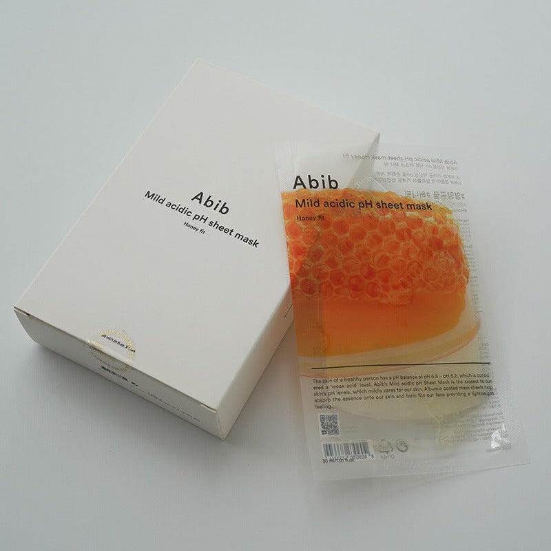Mild Acidic Low pH Sheet Mask Honey Fit