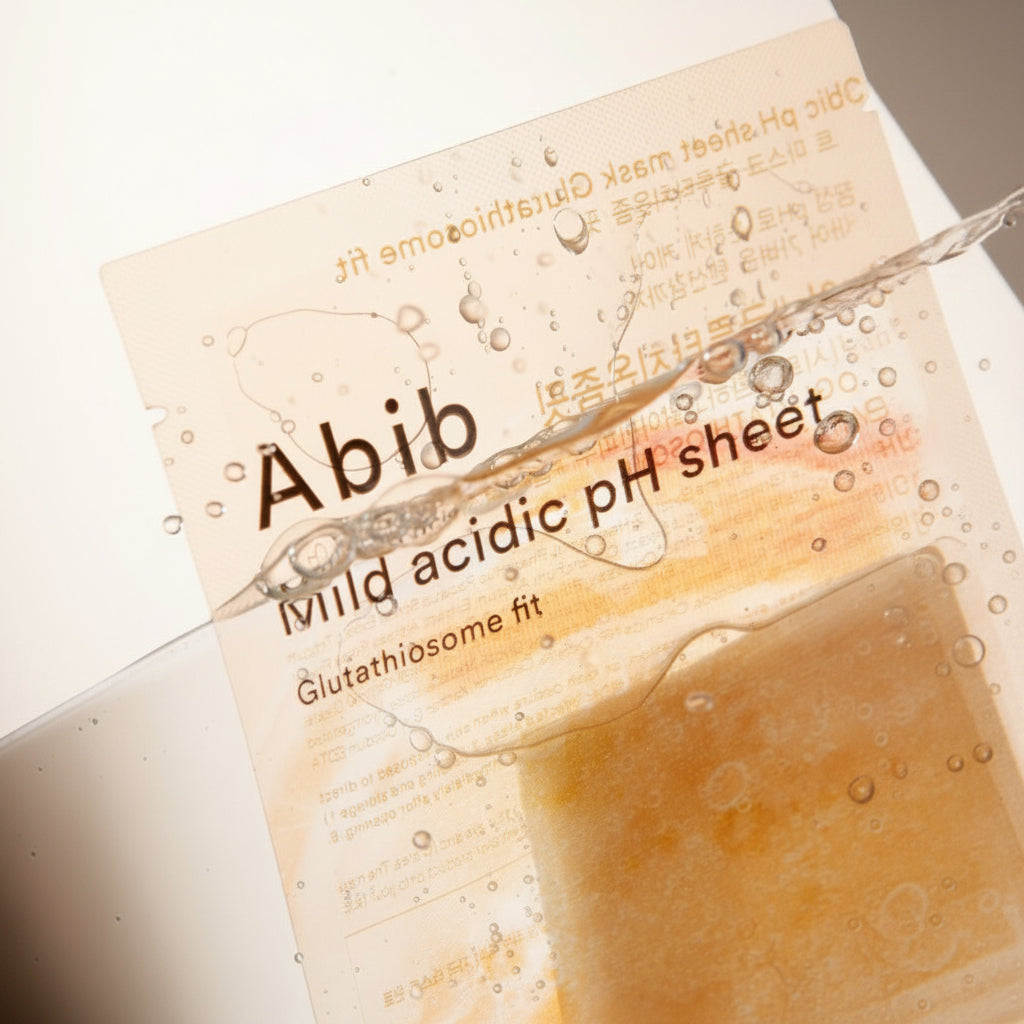 Mild Acidic Low pH Sheet Mask Glutathiosome Fit