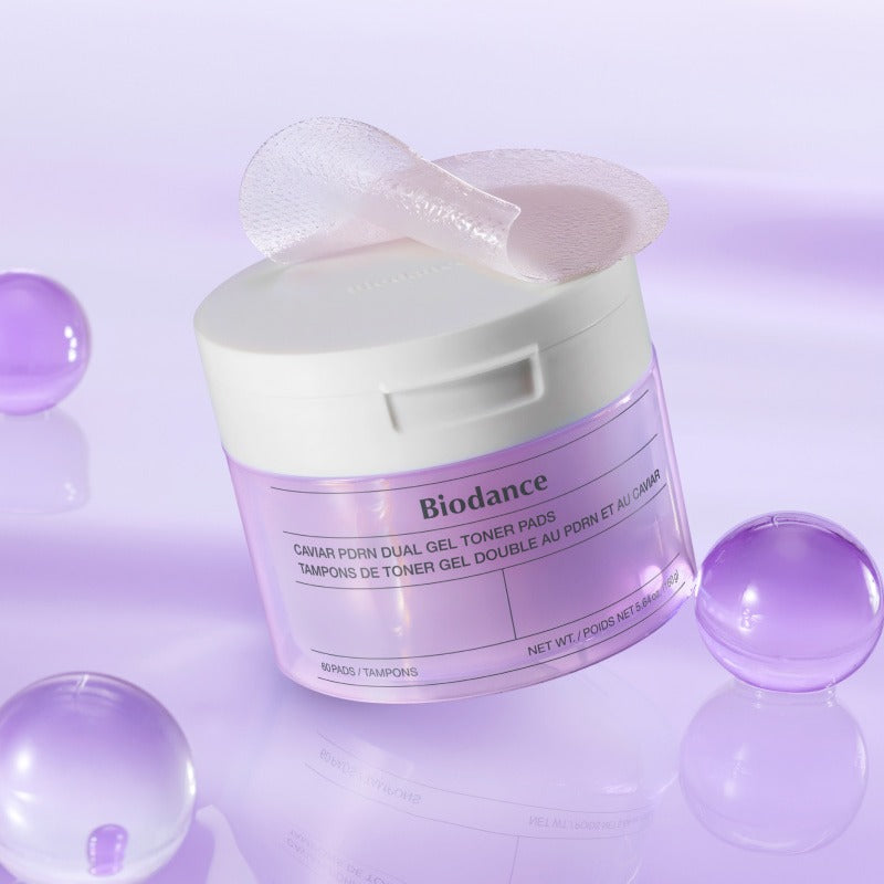 Caviar PDRN Dual Gel Toner Pads