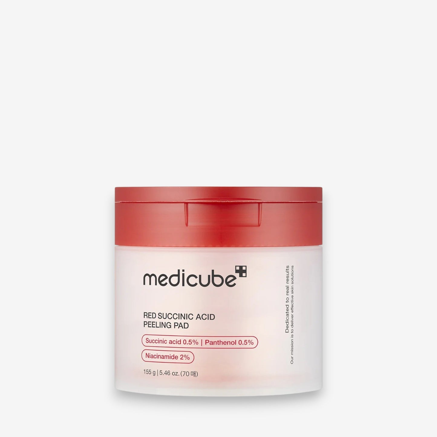 Red Succinic Acid Panthenol Facial Peeling Pad