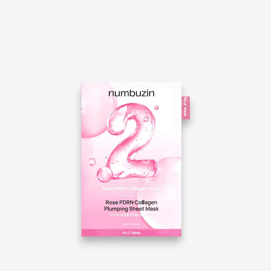 No.2 Rose PDRN Collagen Plumping Sheet Mask