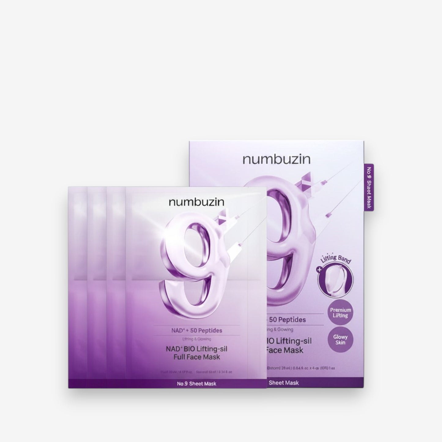No.9 NAD+ BIO Lifting-sil Full Face Mask