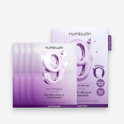 No.9 NAD+ BIO Lifting-sil Full Face Mask
