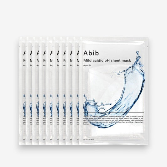 Mild Acidic Low pH Sheet Mask Aqua Fit