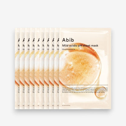 Mild Acidic Low pH Sheet Mask Glutathiosome Fit