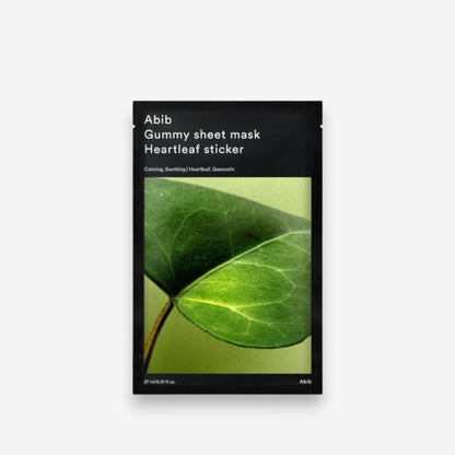 Gummy Sheet Mask Heartleaf Sticker
