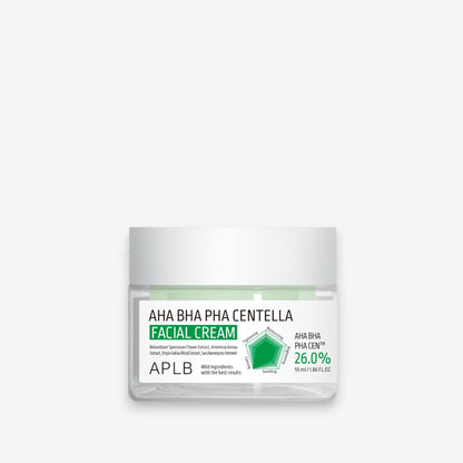 AHA BHA PHA Centella Facial Cream