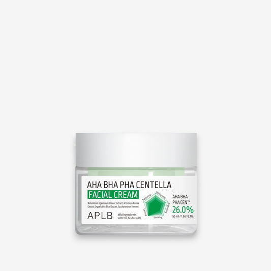 AHA BHA PHA Centella Facial Cream