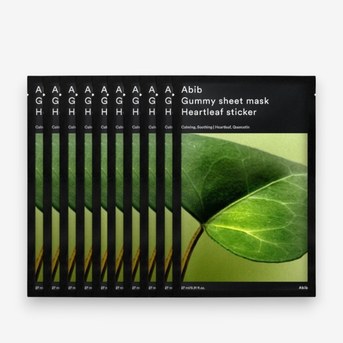 Gummy Sheet Mask Heartleaf Sticker