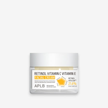Retinol Vitamin C Vitamin E Facial Cream