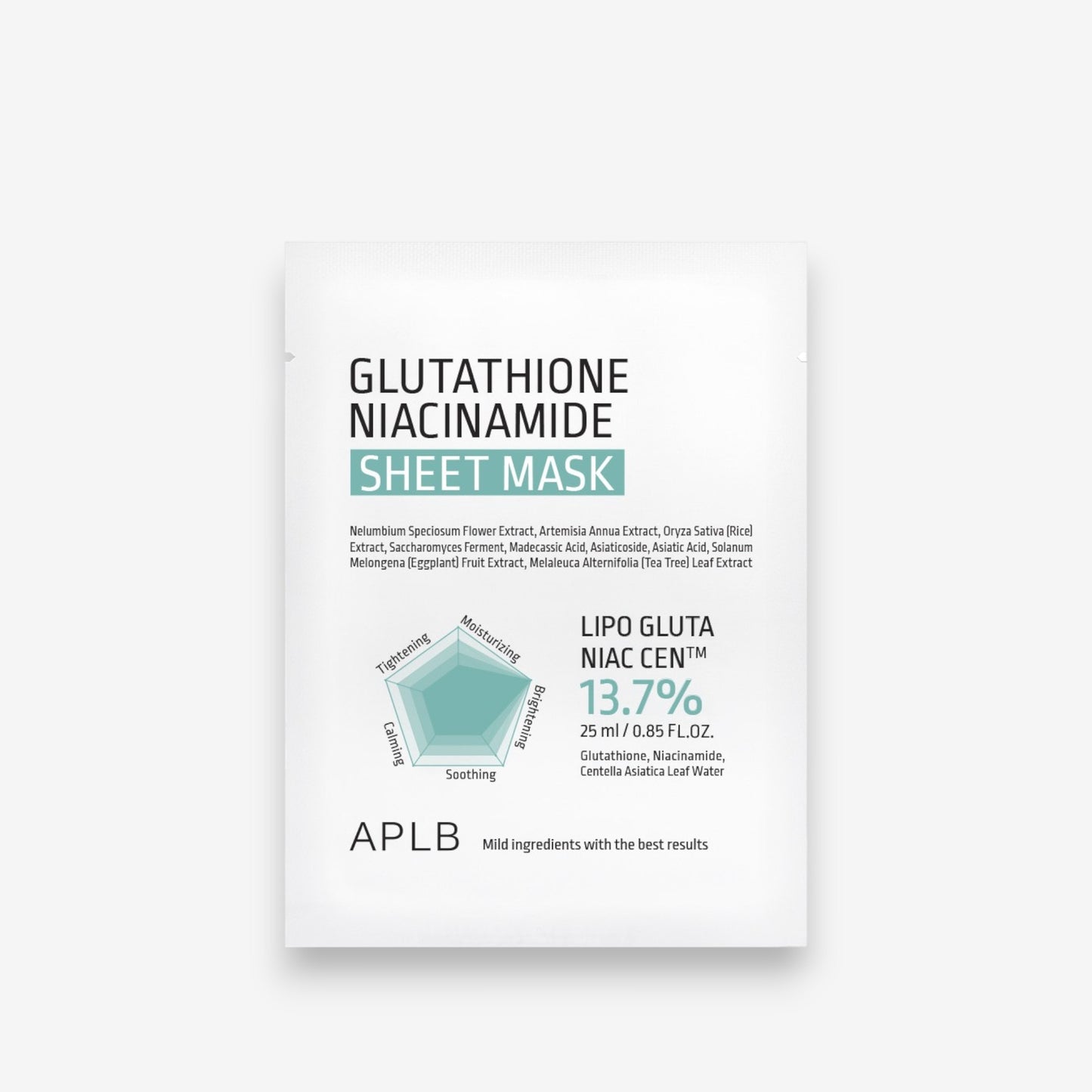 Glutathione Niacinamide Sheet Mask