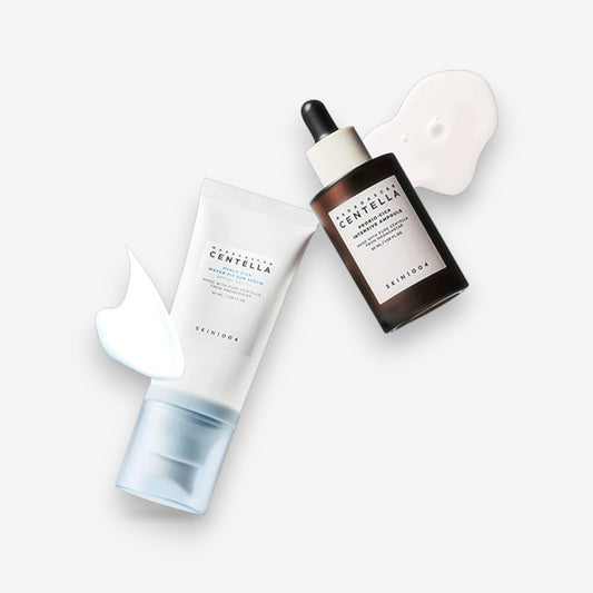 Madagascar Centella Glow 1004 Duo (Sun Serum + Probio-Cica Intensive Ampoule)