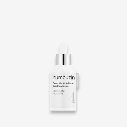 No.4 Ceramide AHA Glazed Skin Prep Serum