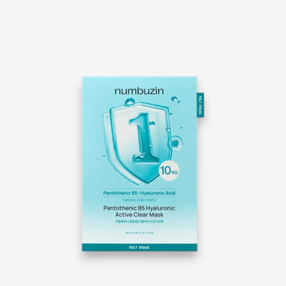 No.1 Pantothenic B5 Hyaluronic Active Clear Mask