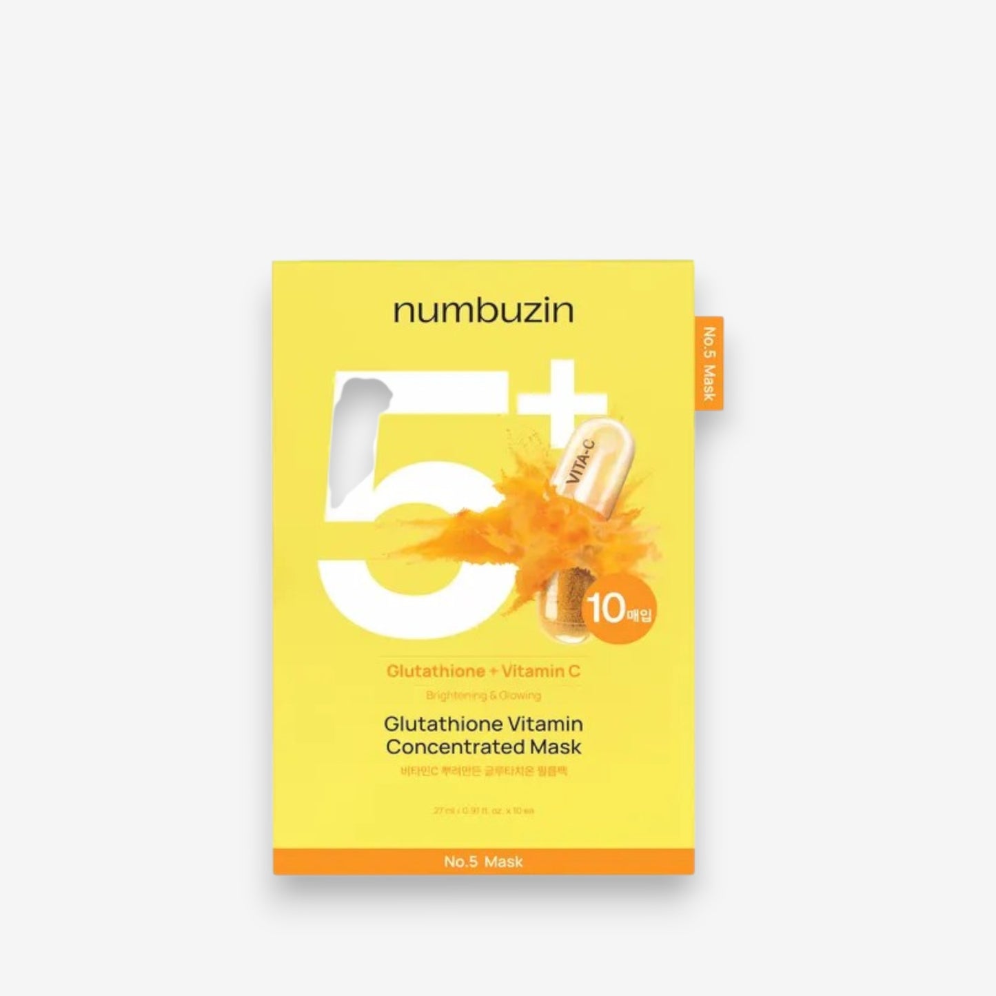 No.5 Glutathione Vitamin Concentrated Mask