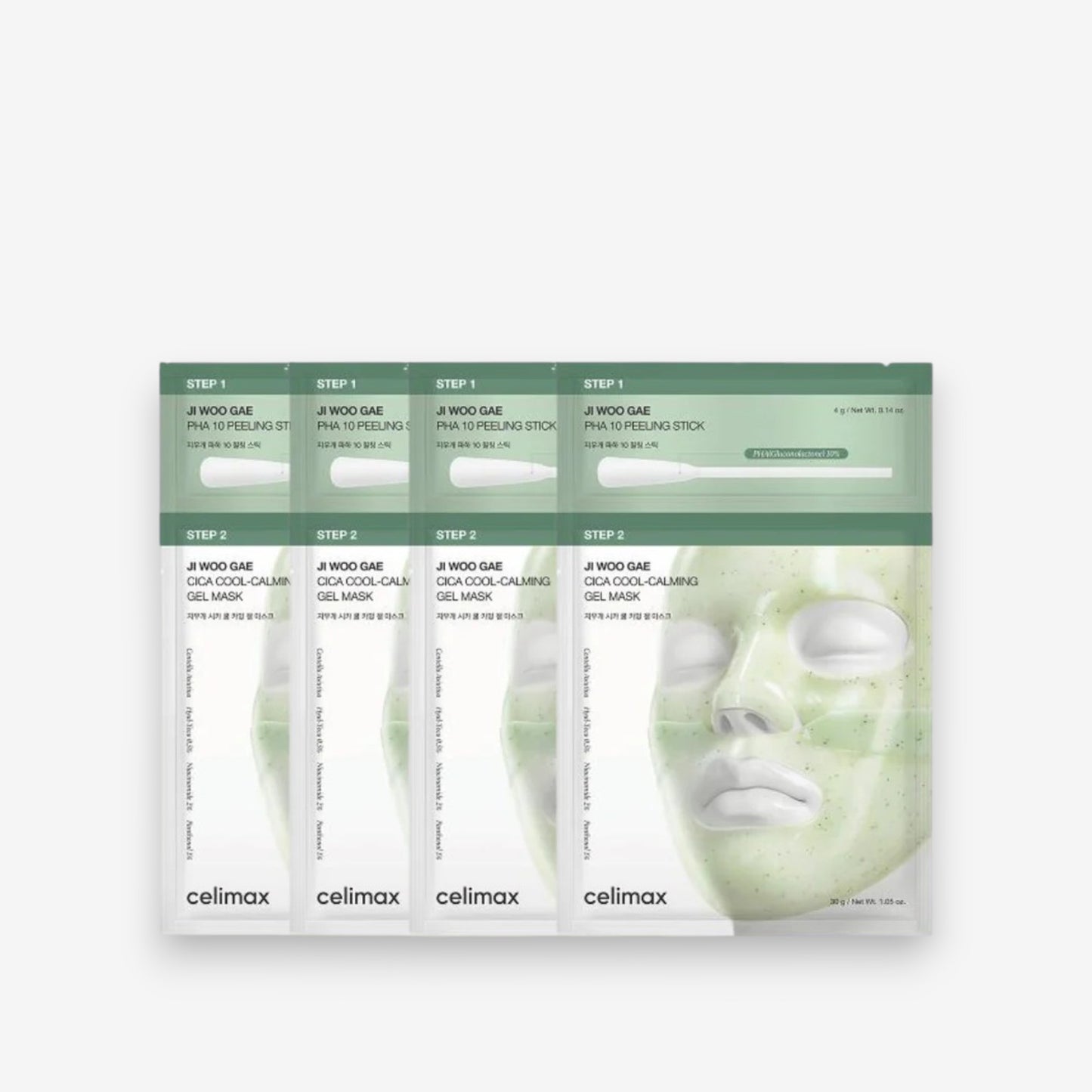 JIWOOGAE Cica Cool-Calming Gel Mask