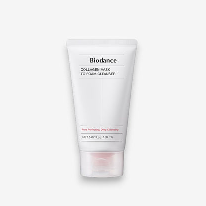 Collagen Mask To Foam Cleanser