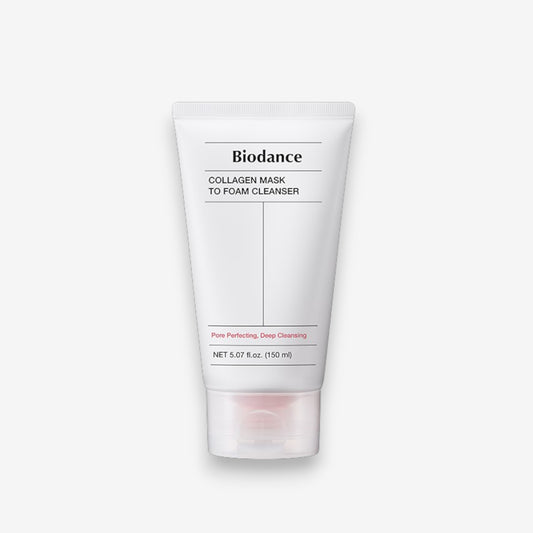 Collagen Mask To Foam Cleanser