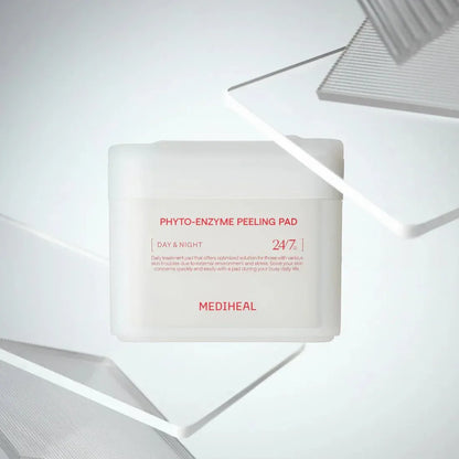 MEDIHEAL Phyto‑Enzyme Peeling Pad 170ml 100 Pads at Embé Skin Korean and Japanese Beauty Skincare