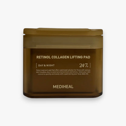 MEDIHEAL Retinol Collagen Lifting Pad 170ml 100 Pads at Embé Skin Korean and Japanese Beauty Skincare