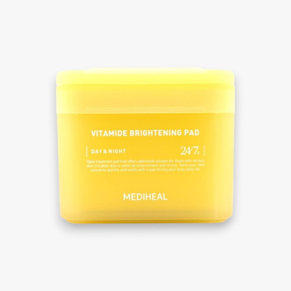 MEDIHEAL Vitamide Brightening Pad 170ml 100 Pads at Embé Skin Korean and Japanese Beauty Skincare