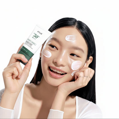 Heartleaf Silky Moisture Sun Cream