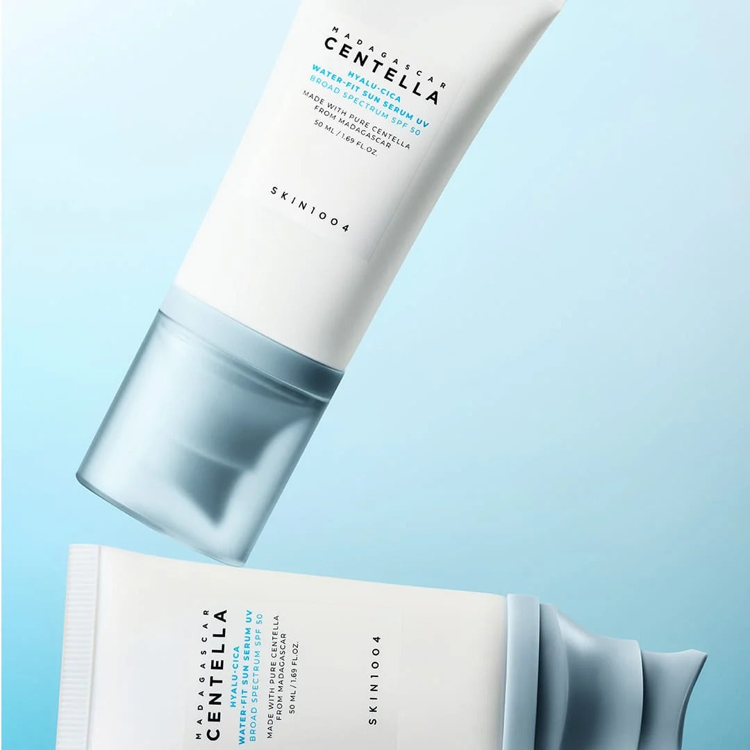 Madagascar Centella Hyalu-Cica Water-Fit Sun Serum SPF50+ PA++++ Twin Pack